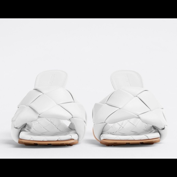 White bottega Veneta lido heels - Picture 6 of 7